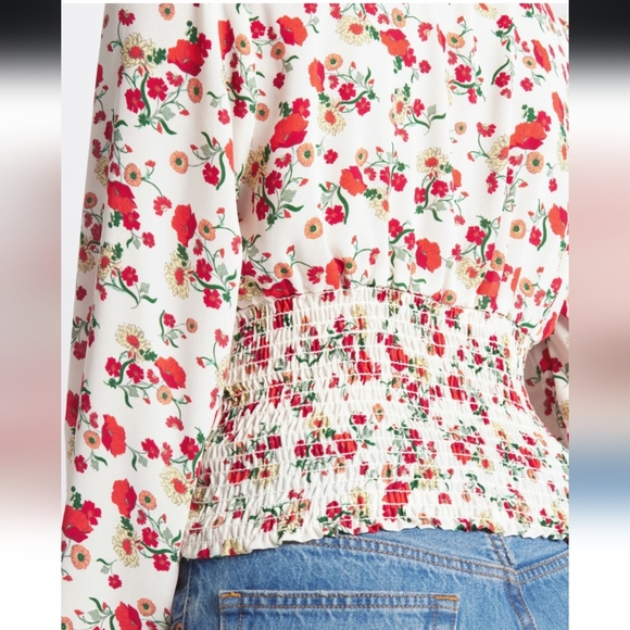 Heatherly Floral Blouse XSP - Picture 2 of 4